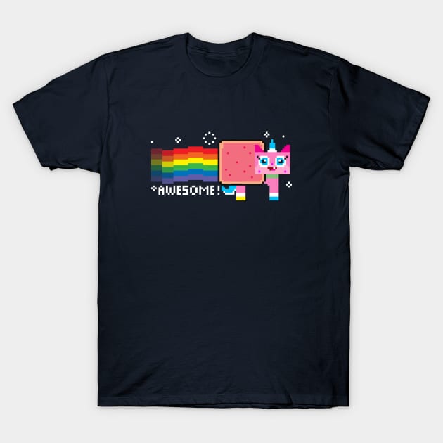 Awesome NyanKitty T-Shirt by eimmonsta